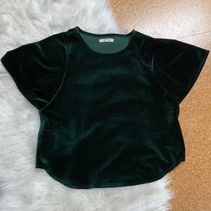 Nwot madewell velvet tee